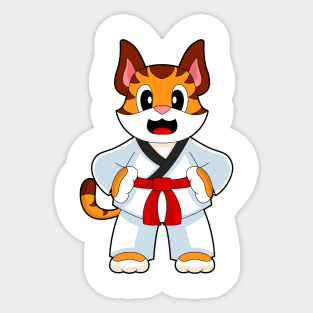 Tiger Karate Martial arts Sticker